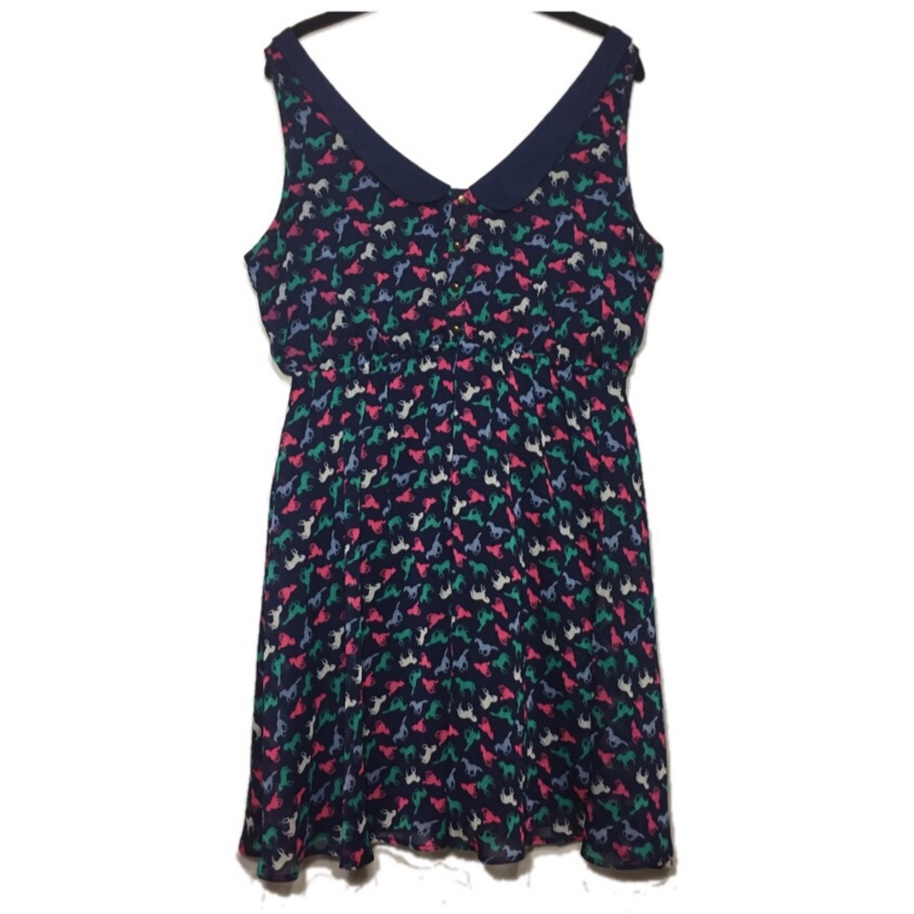 XL Horse Print Dress - Xhilatation